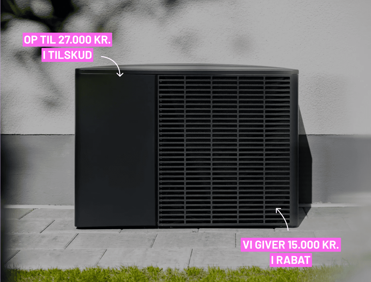 Hus med solceller på taget