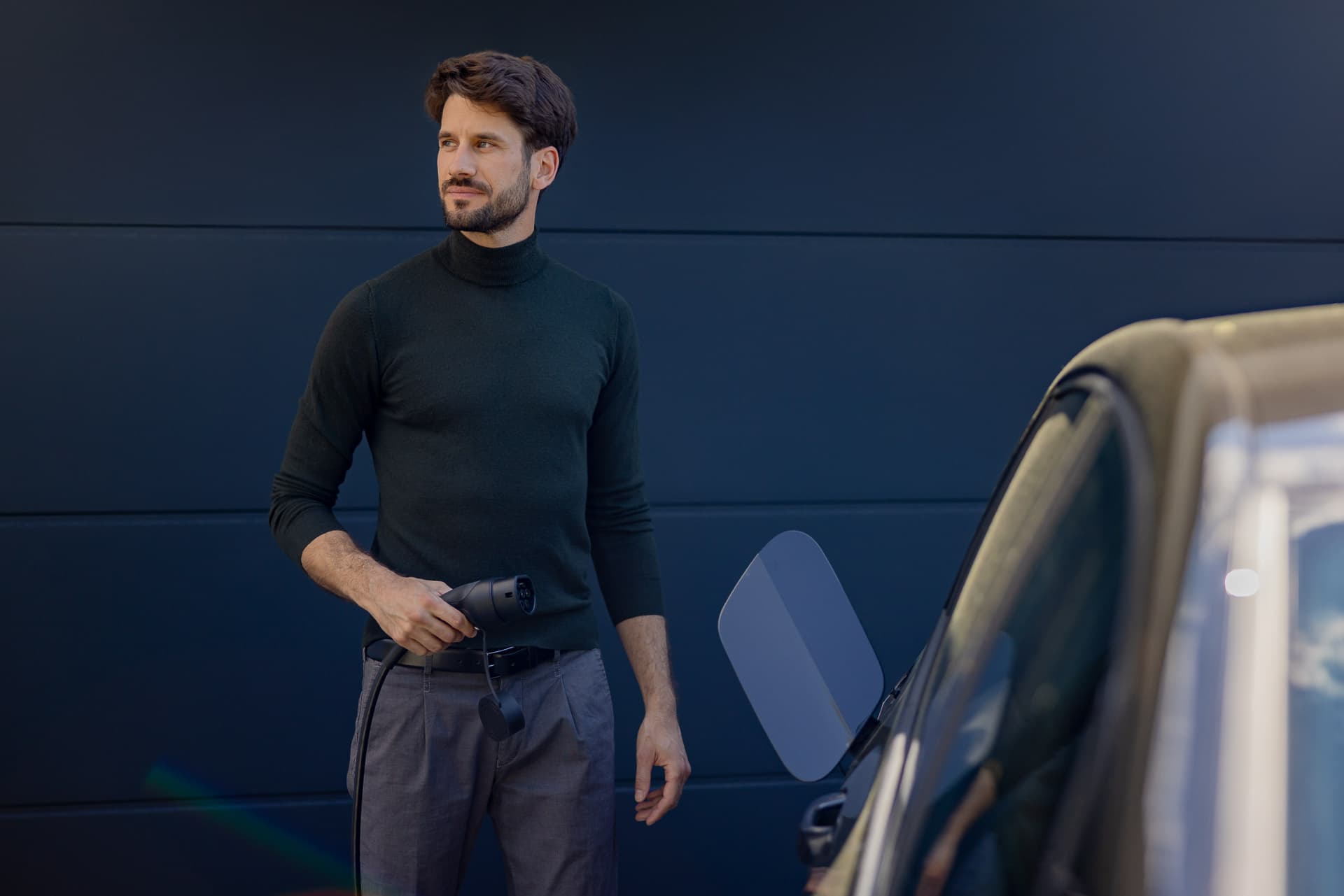 Wallbox ladestander i garage