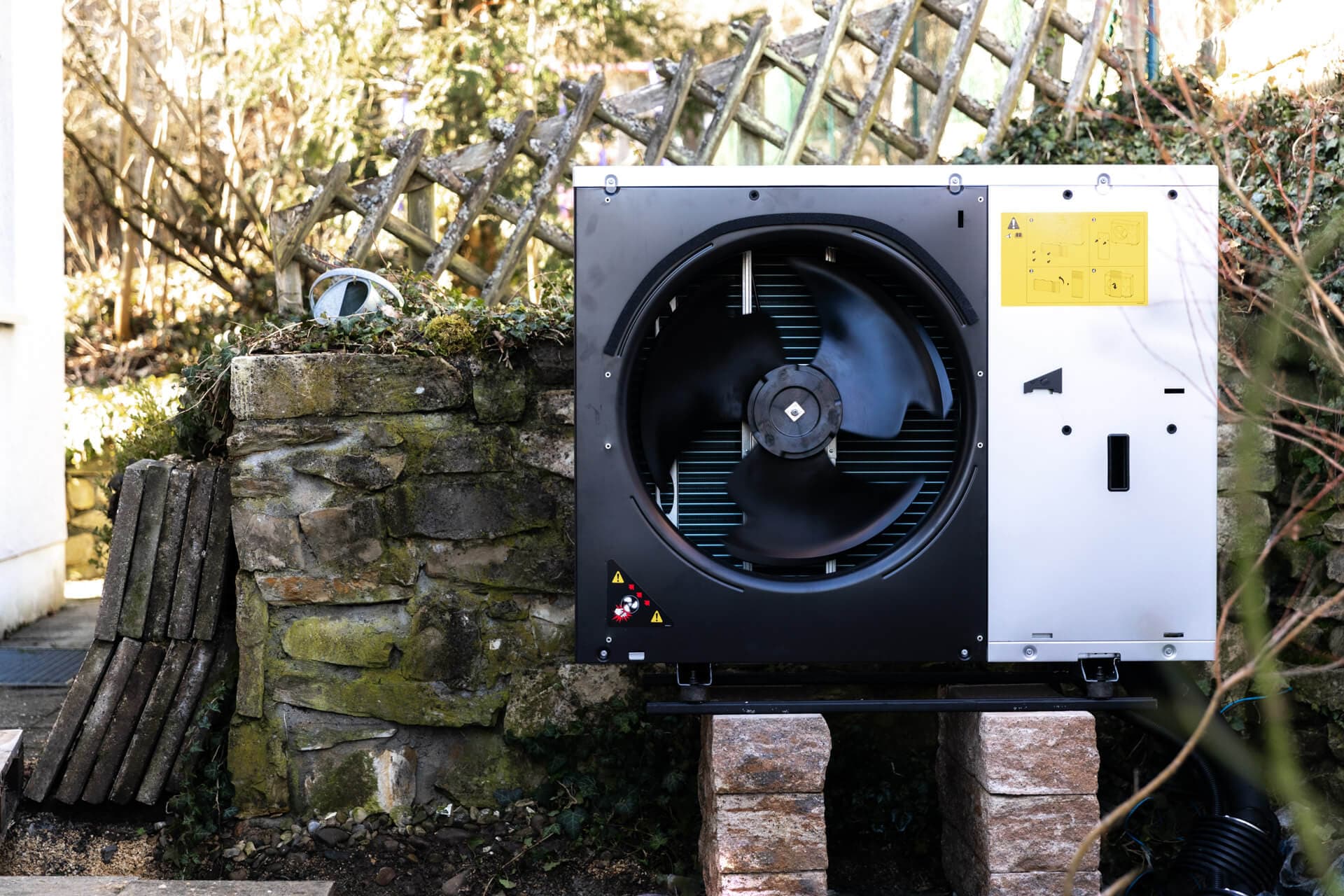 Daikin varmepumpe i showroom